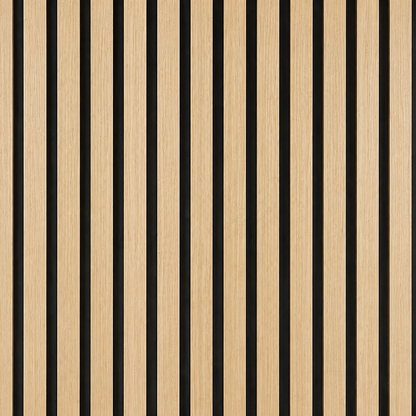 Flexible Acoustic Slat Panel – 270 × 110 cm